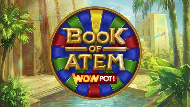 Book of Atem: WowPot – La Machine à Sous à Jackpot Progressif de All for One Studios & Microgaming